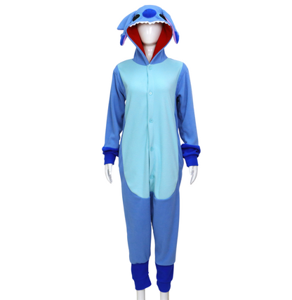 Stitch Blauwe Koala Onesie Volwassenen