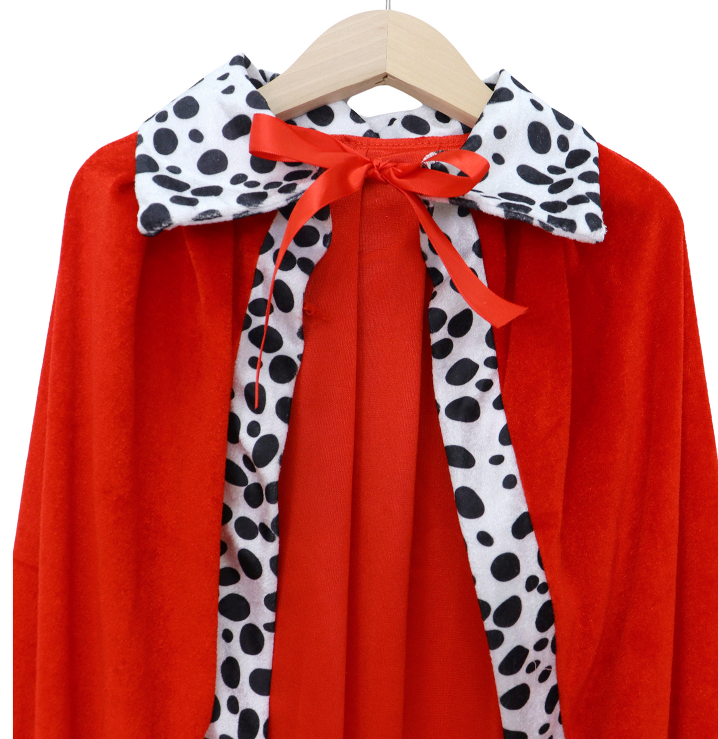 Koning cape/mantel met Kroon en staf voor volwassenen Rood