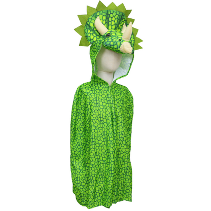 Verkleedcape Triceratops Jongens