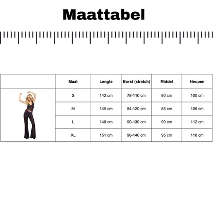 Disco Jumpsuit Dames