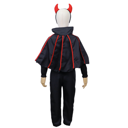 Vampier kostuum Jongens met Duivelsoren en Cape