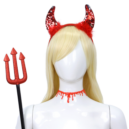 Duivel Accessoires Set Halloween 3-delig