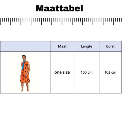 Fred Flintstone Verkleedkostuum