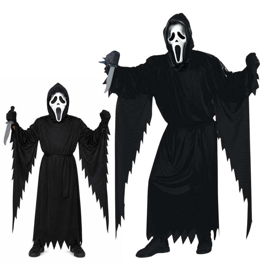 Scream Ghostface Horror Geest Verkleedpak Kind