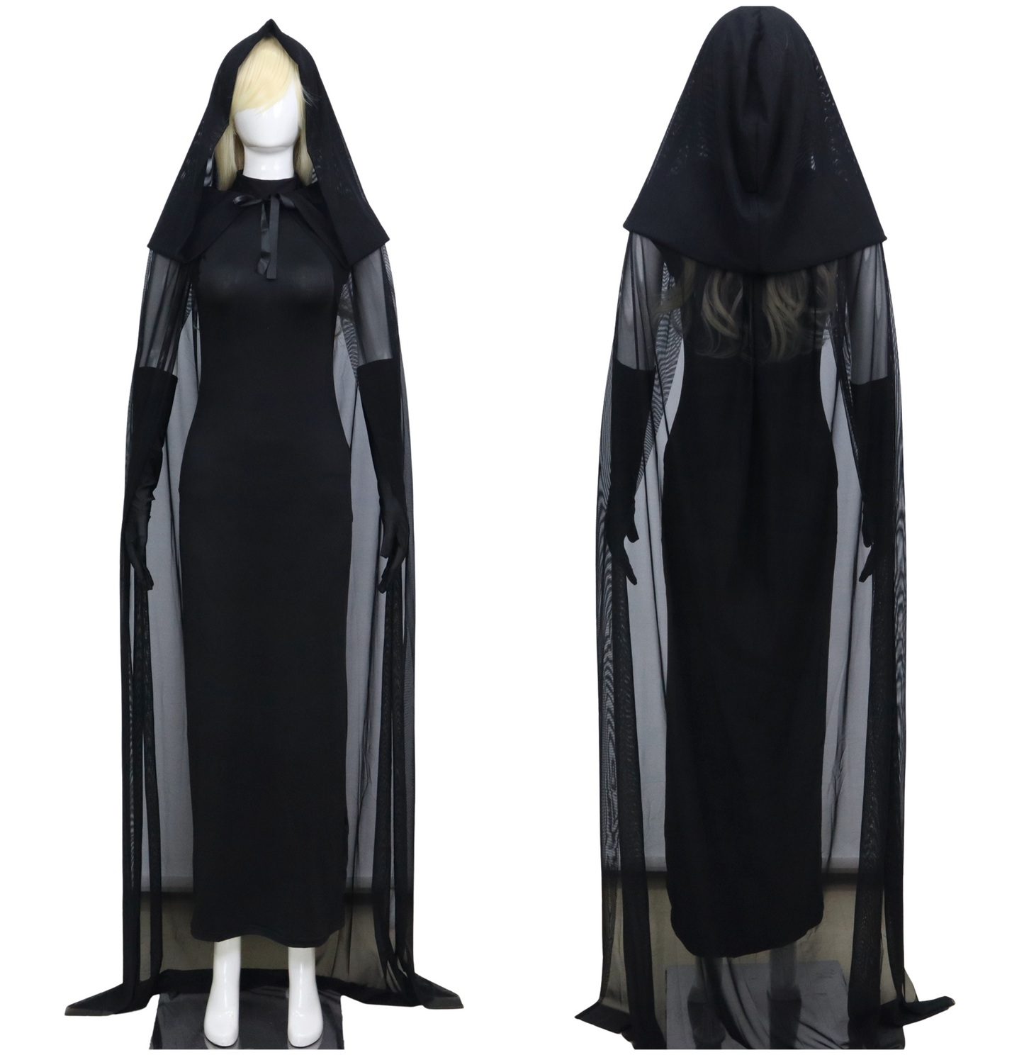 Verkleedjurk Dames Vampier Bruid Halloween