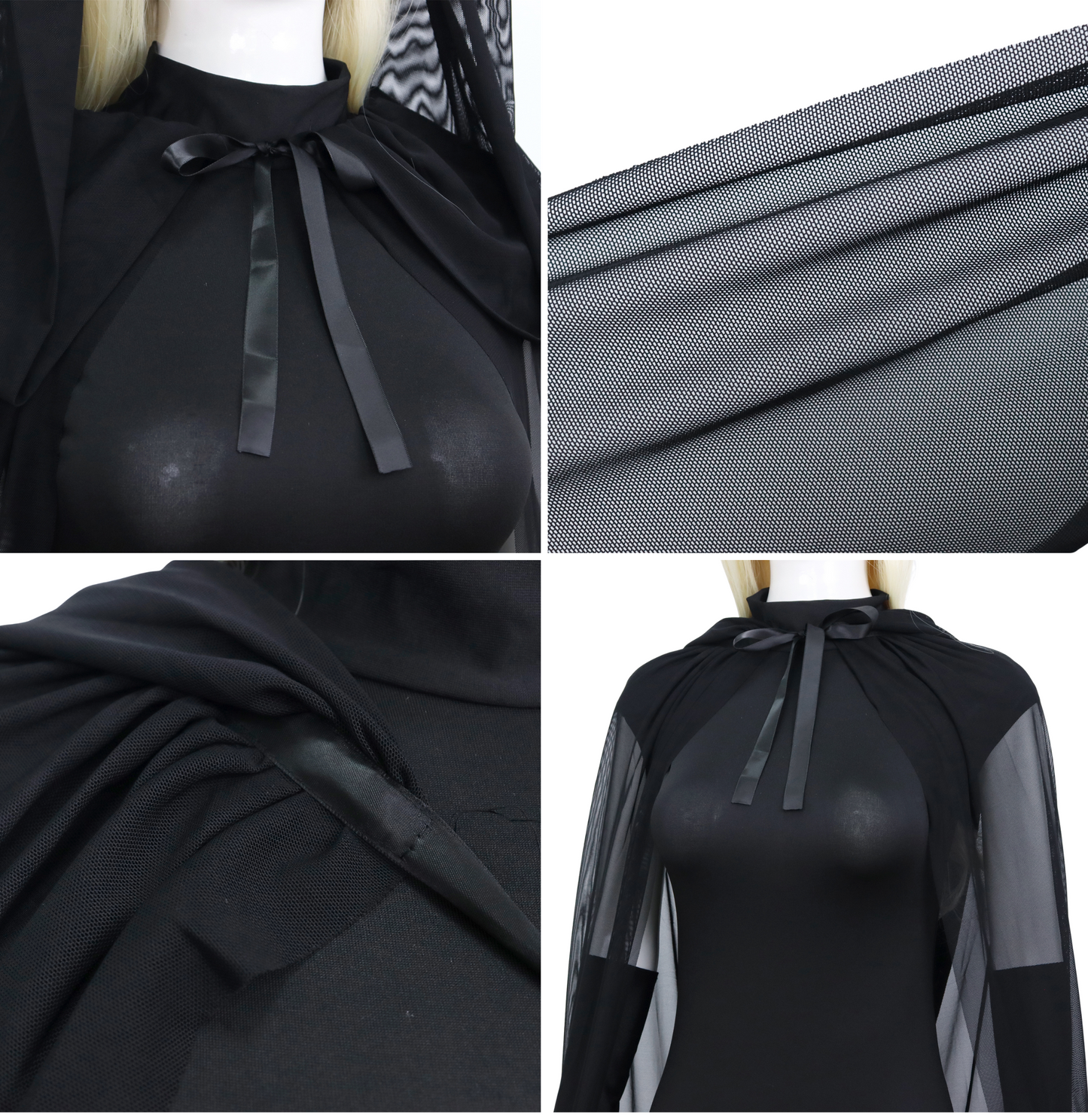 Verkleedjurk Dames Vampier Bruid Halloween
