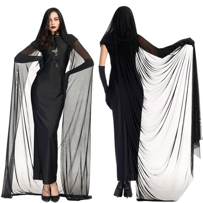 Verkleedjurk Dames Vampier Bruid Halloween