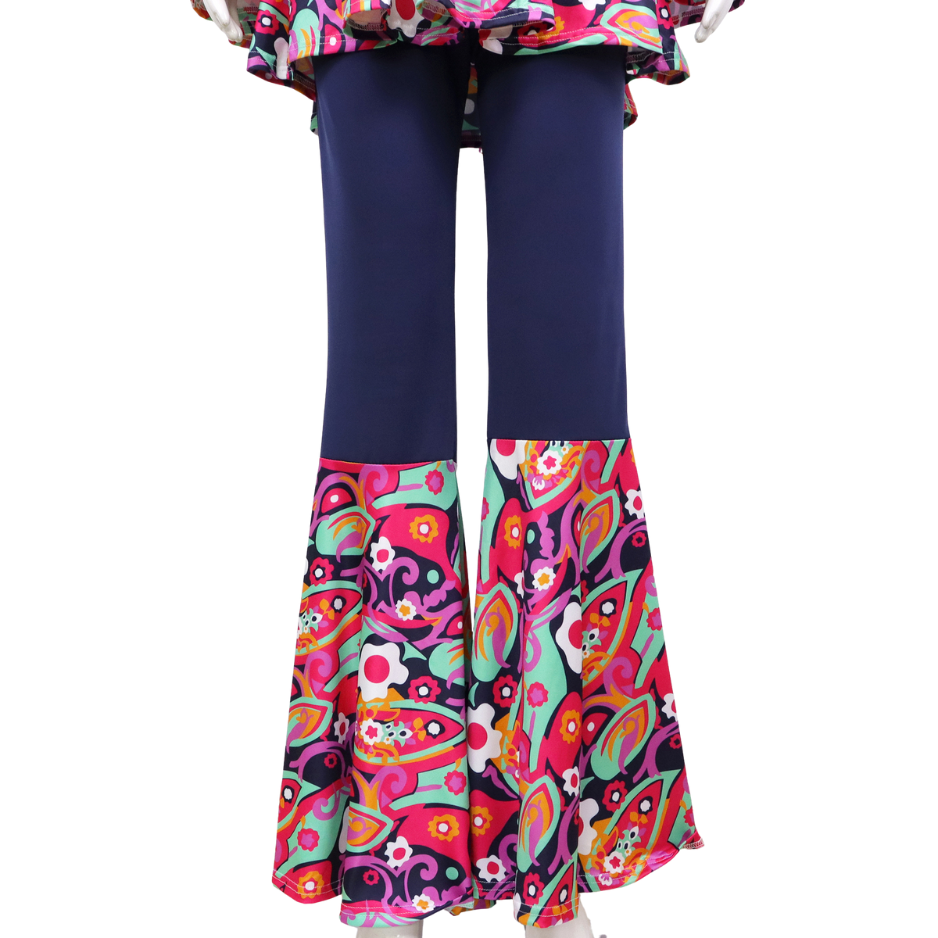 Hippie 2-delig Verkleed Pak Dames
