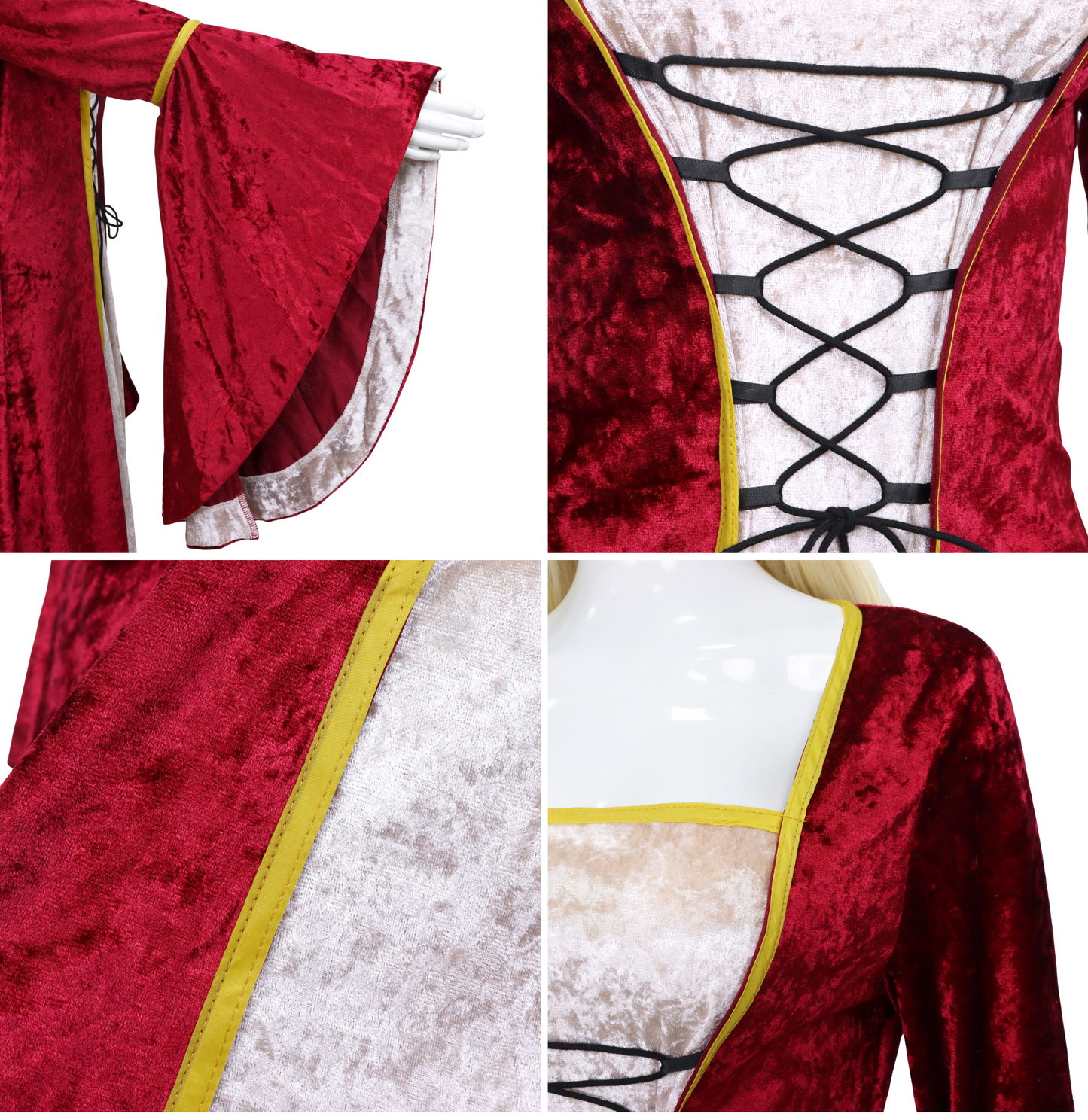 Luxe Verkleedjurk Jonkvrouw Dames