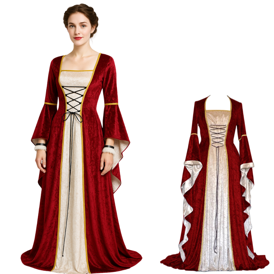 Luxe Verkleedjurk Jonkvrouw Dames