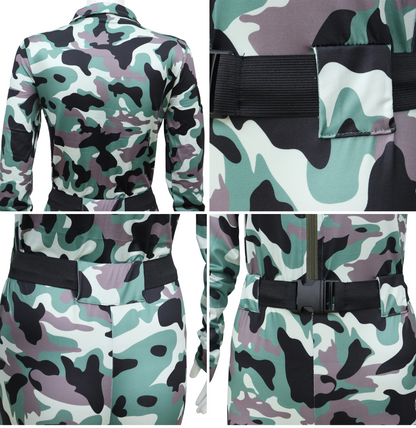 Leger Verkleedpak Dames Camouflage