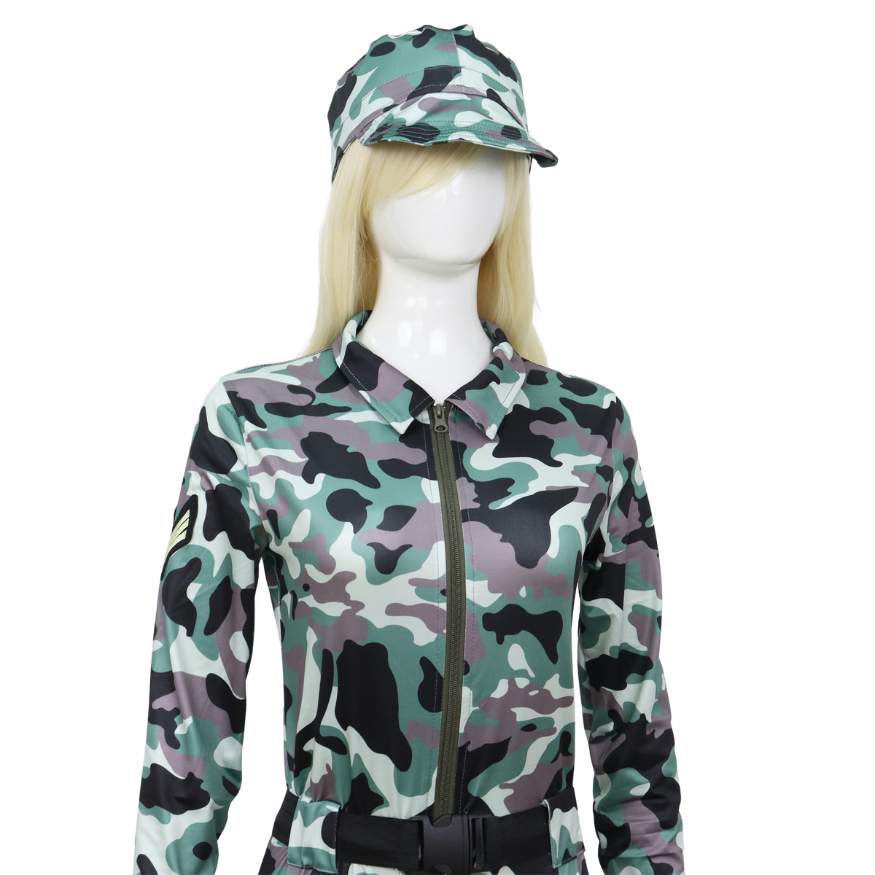 Leger Verkleedpak Dames Camouflage