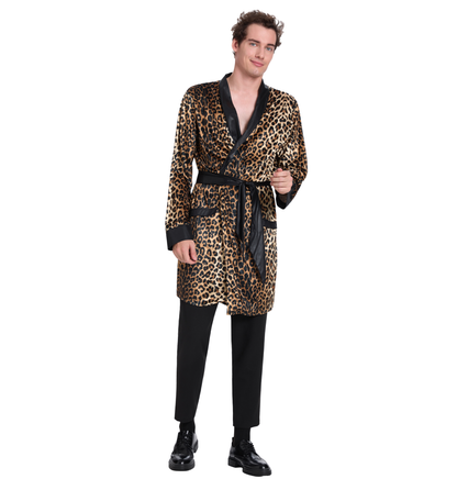 Luipaard Badjas Verkleedkostuum Heren