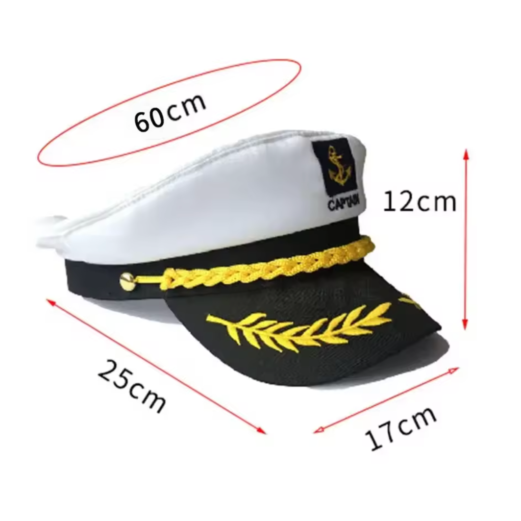 Kapitein Pet Verkleedaccessoire