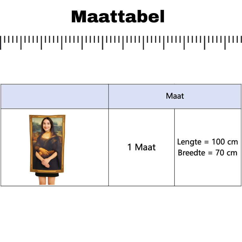 Mona Lisa Verkleedpak Volwassenen