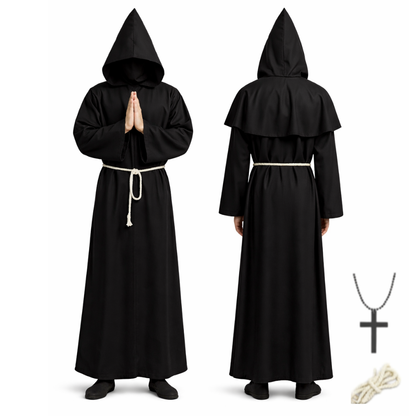 Monnik Verkleedpak Volwassenen Zwart