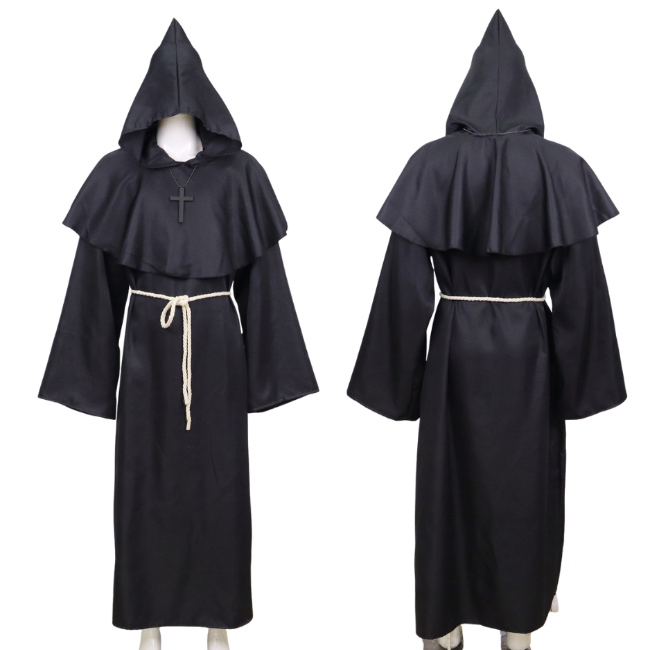 Monnik Verkleedpak Volwassenen Zwart