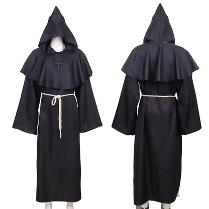 Monnik Verkleedpak Volwassenen Zwart