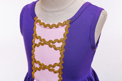 Rapunzel Prinsessenjurk meisje