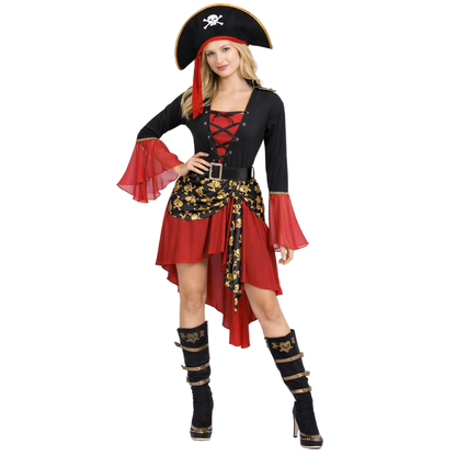 Sexy Piraat Kostuum met Hoed Dames