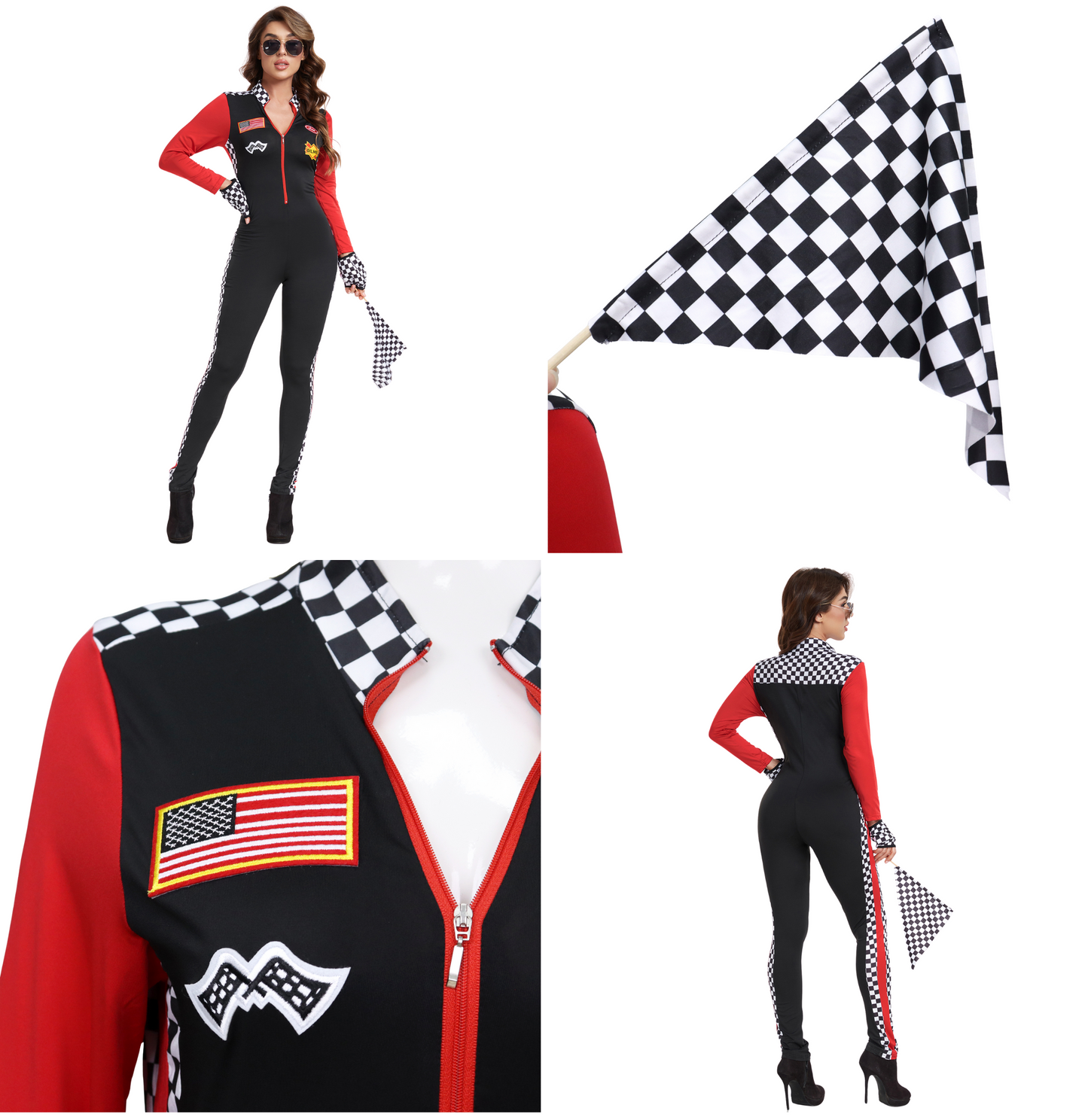 Verkleedpak Formule 1 Sexy Pitspoes Vrouw