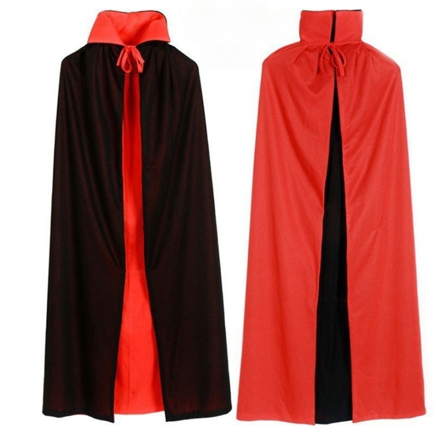 Verkleedcape Dracula Zwart Rood Volwassenen