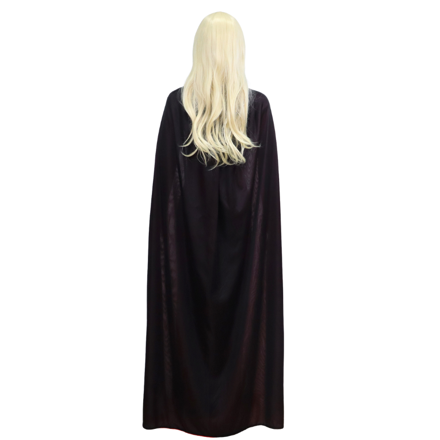 Verkleedcape Dracula Zwart Rood Volwassenen