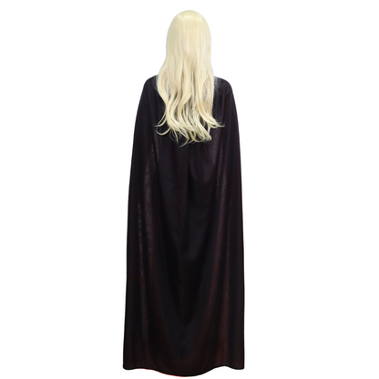 Verkleedcape Dracula Zwart Rood Volwassenen