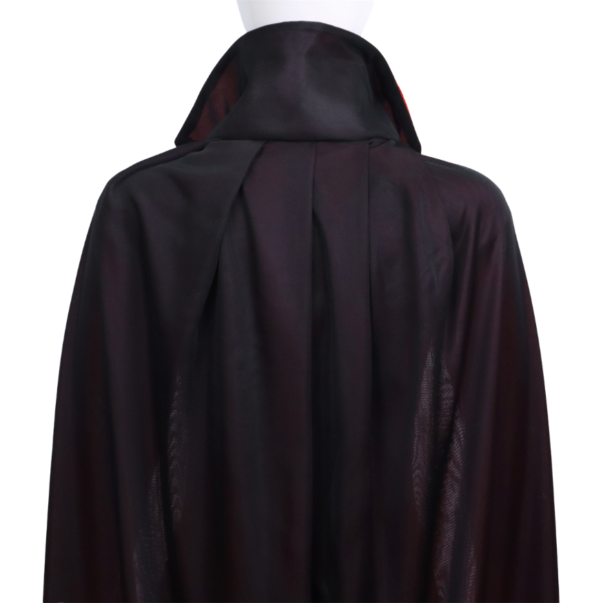 Verkleedcape Dracula Zwart Rood Volwassenen