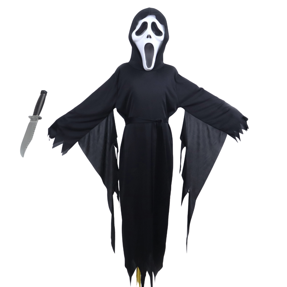 Scream Ghostface Horror Geest Verkleedpak Kind