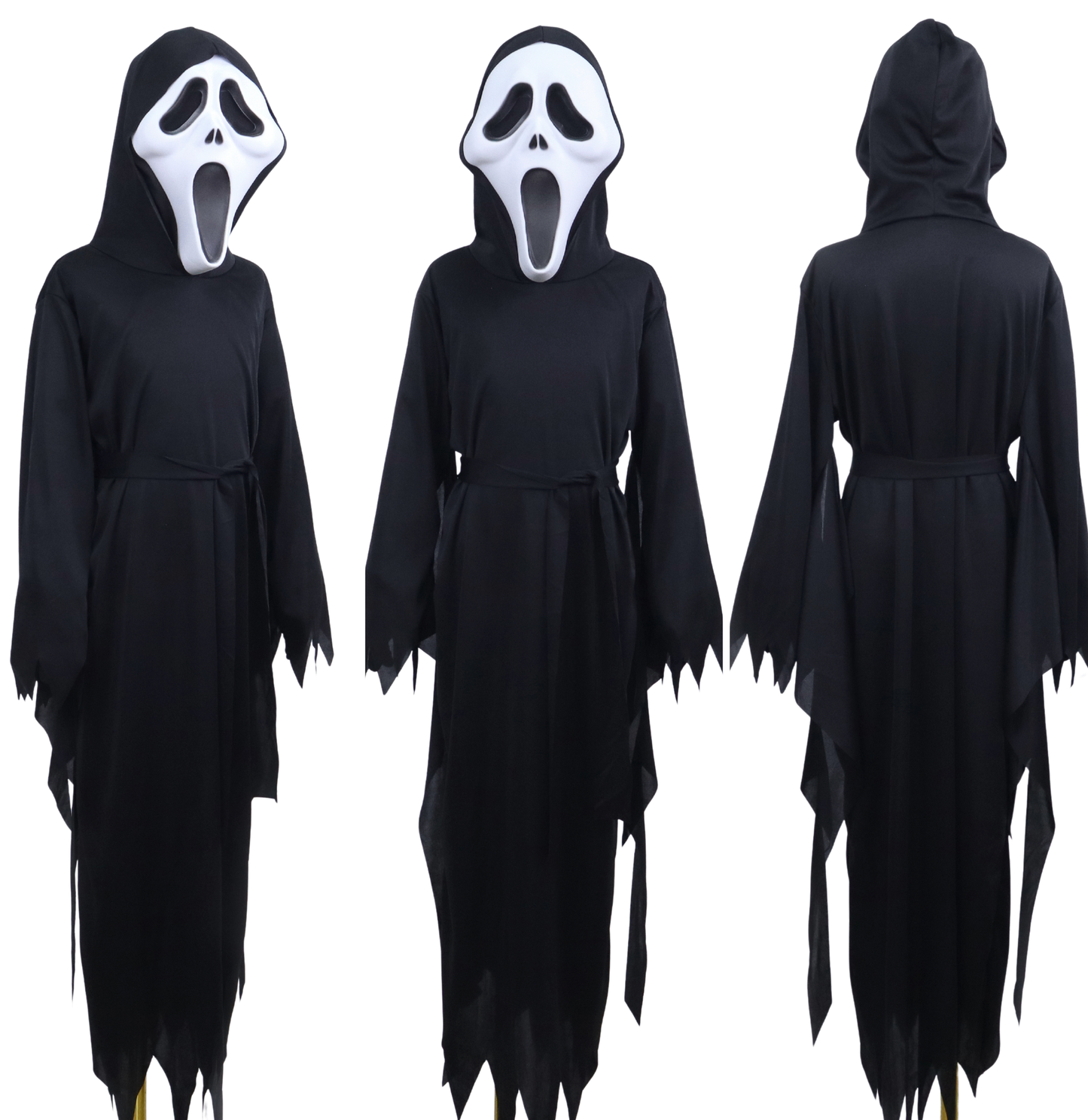 Scream Ghostface Horror Geest Verkleedpak Kind