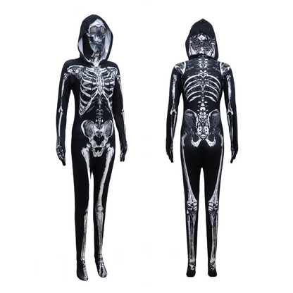 Verkleedpak Skelet Kinderen & Volwassenen