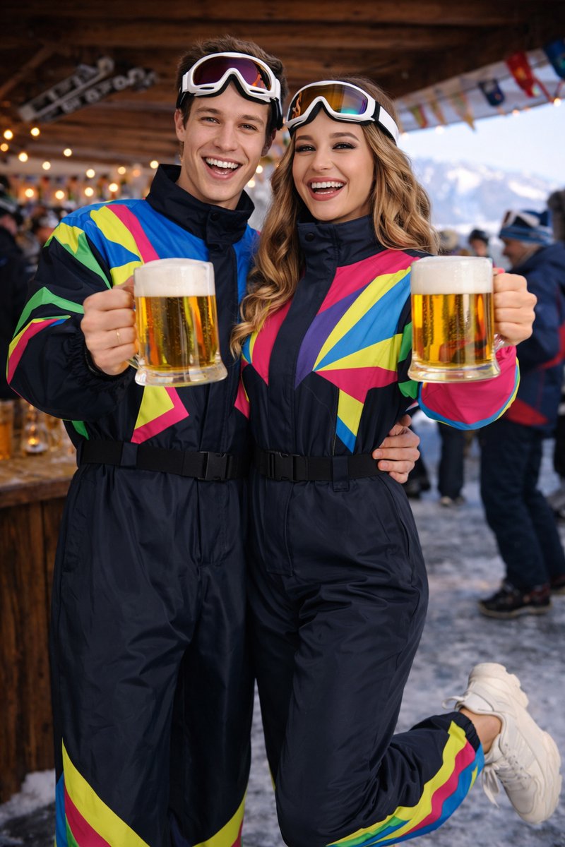 Retro Skipak Zwart Dames