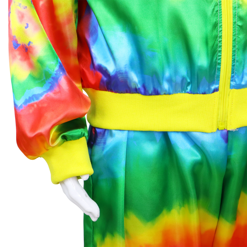 Tie Dye Retro Trainingspak Volwassenen