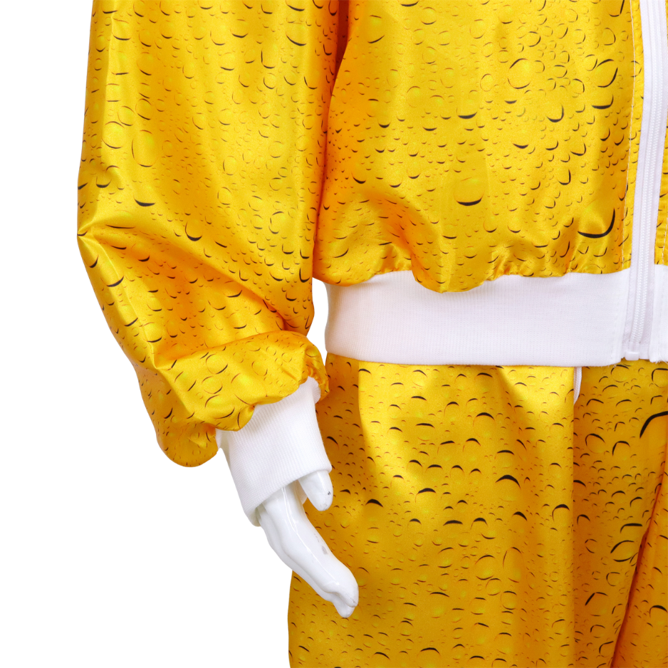 Retro Trainingspak Volwassenen Bier Patroon