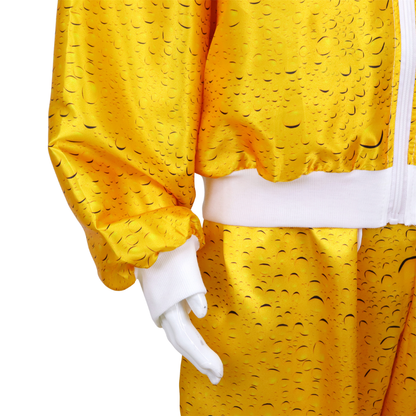 Retro Trainingspak Volwassenen Bier Patroon