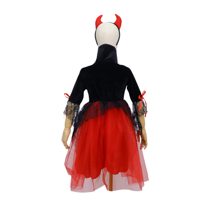 Vampier Verkleedjurk Meisje met Duivelsoren