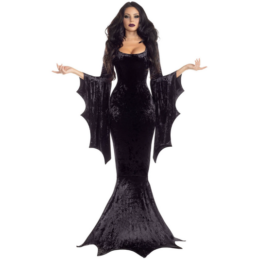 Verkleedjurk Morticia Adams Dames