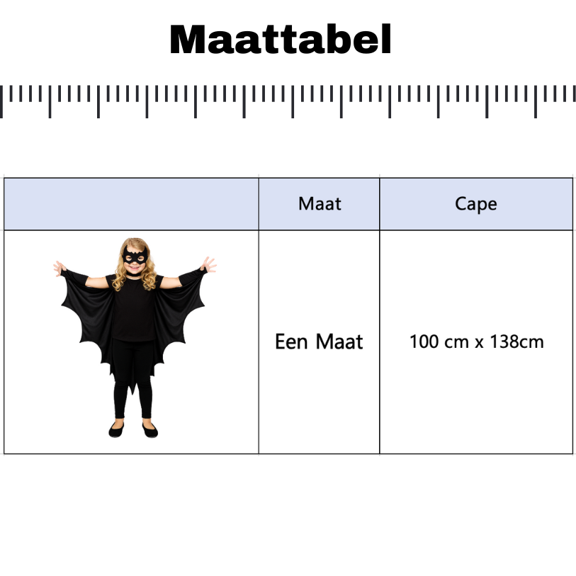Vleermuis Verkleedset Kinderen