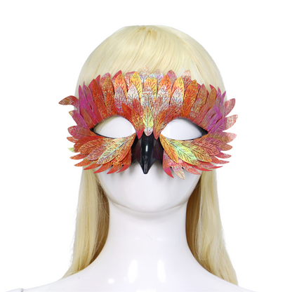 Exotisch vogel verkleedmasker volwassenen
