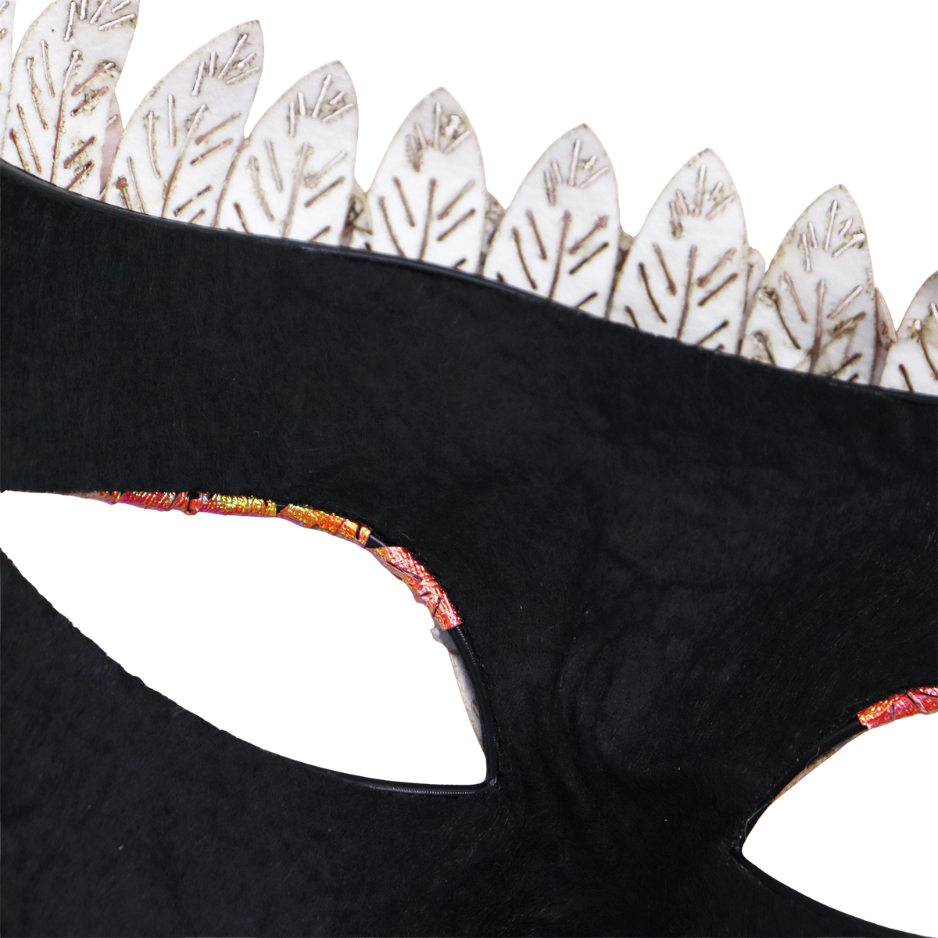 Exotisch vogel verkleedmasker volwassenen