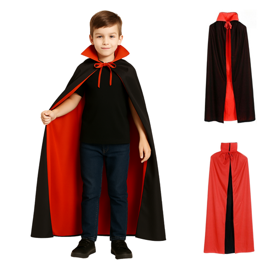 Verkleedcape Dracula stijl Kinderen - 90 cm