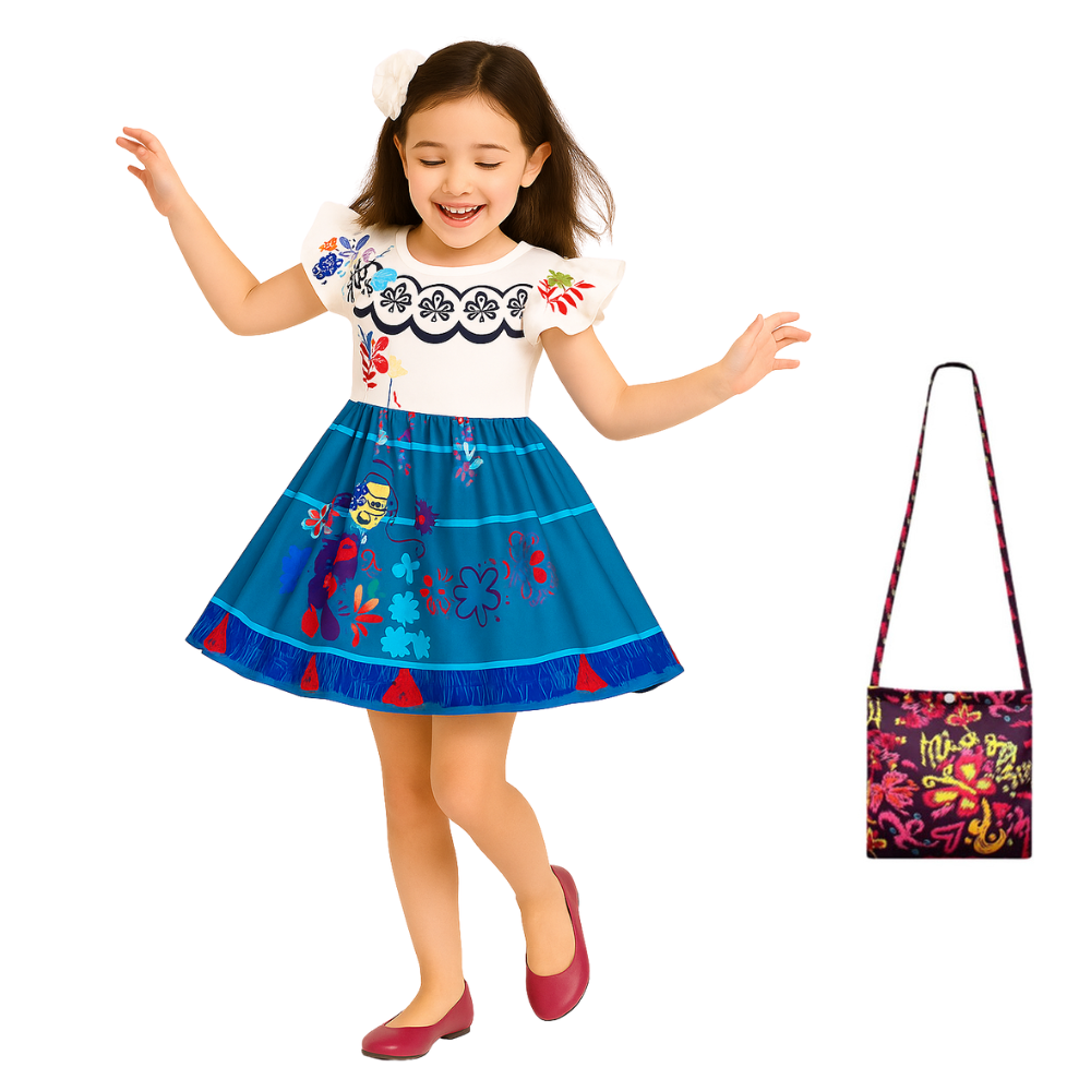 Mirabel Verkleed Jurk met tasje