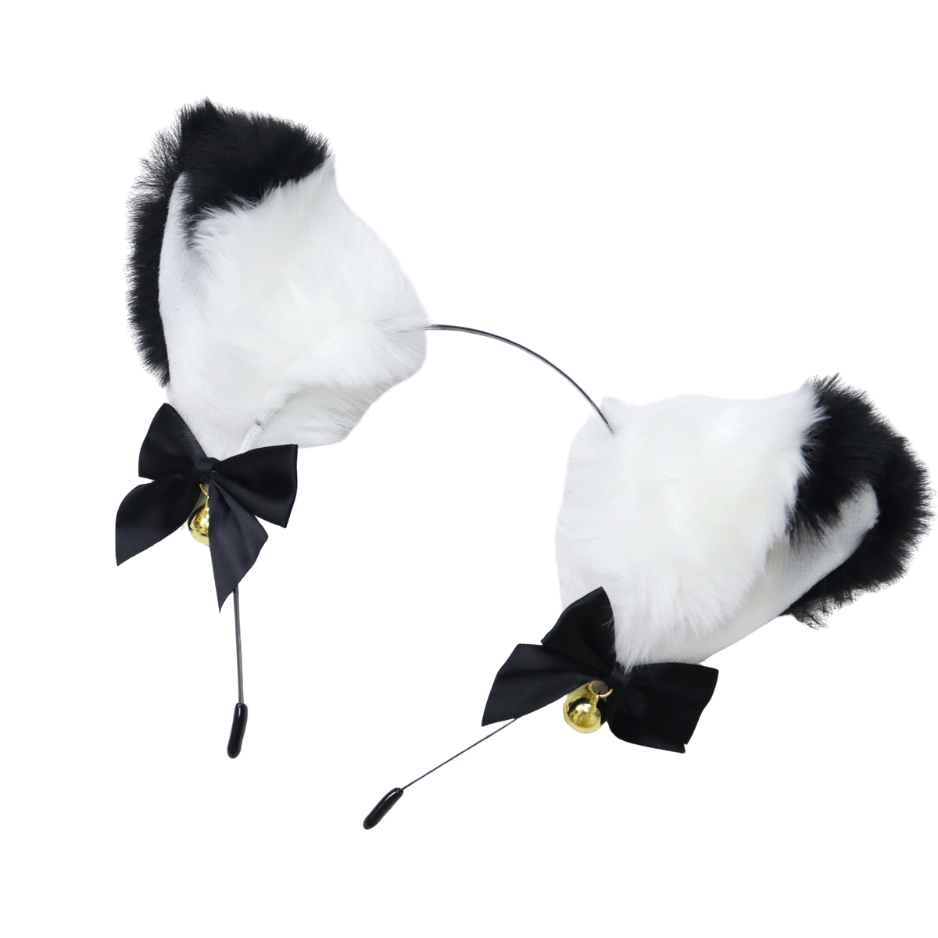 Verkleedset Vos Volwassenen Zwart Wit