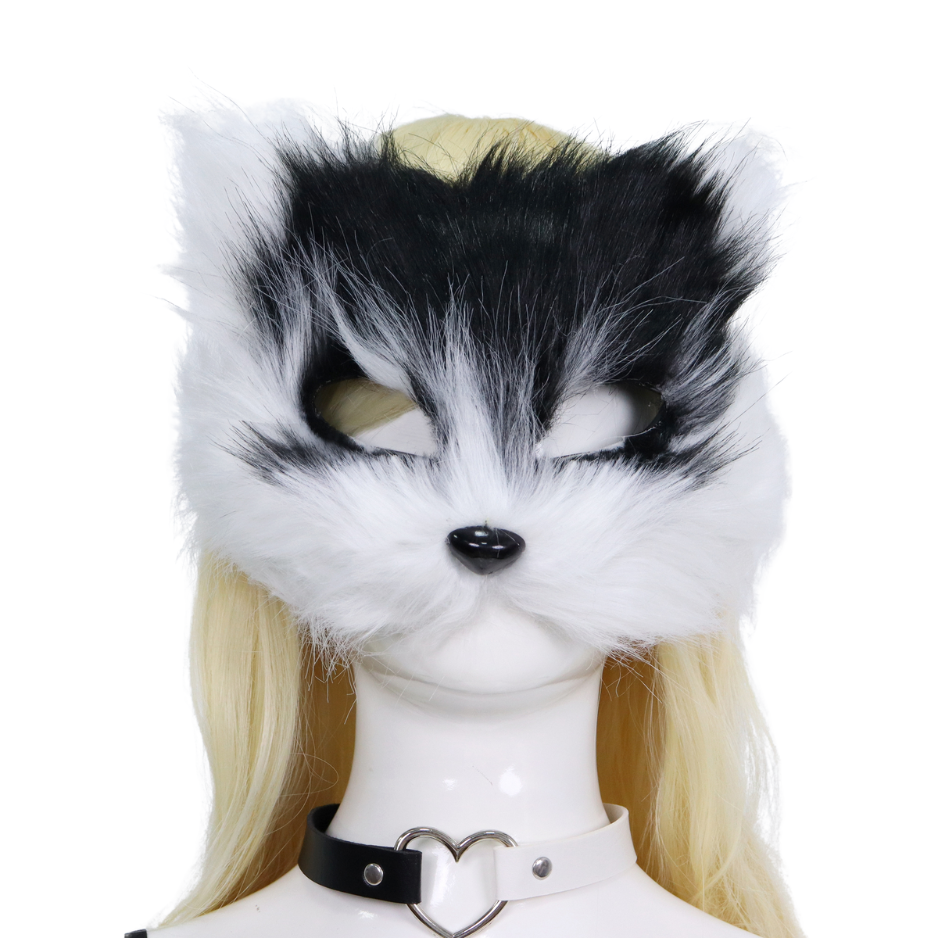 Verkleedset Vos Volwassenen Zwart Wit