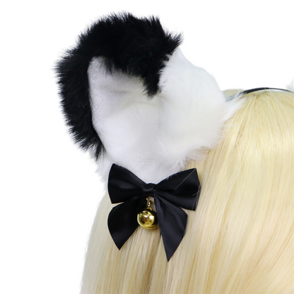 Verkleedset Vos Volwassenen Zwart Wit