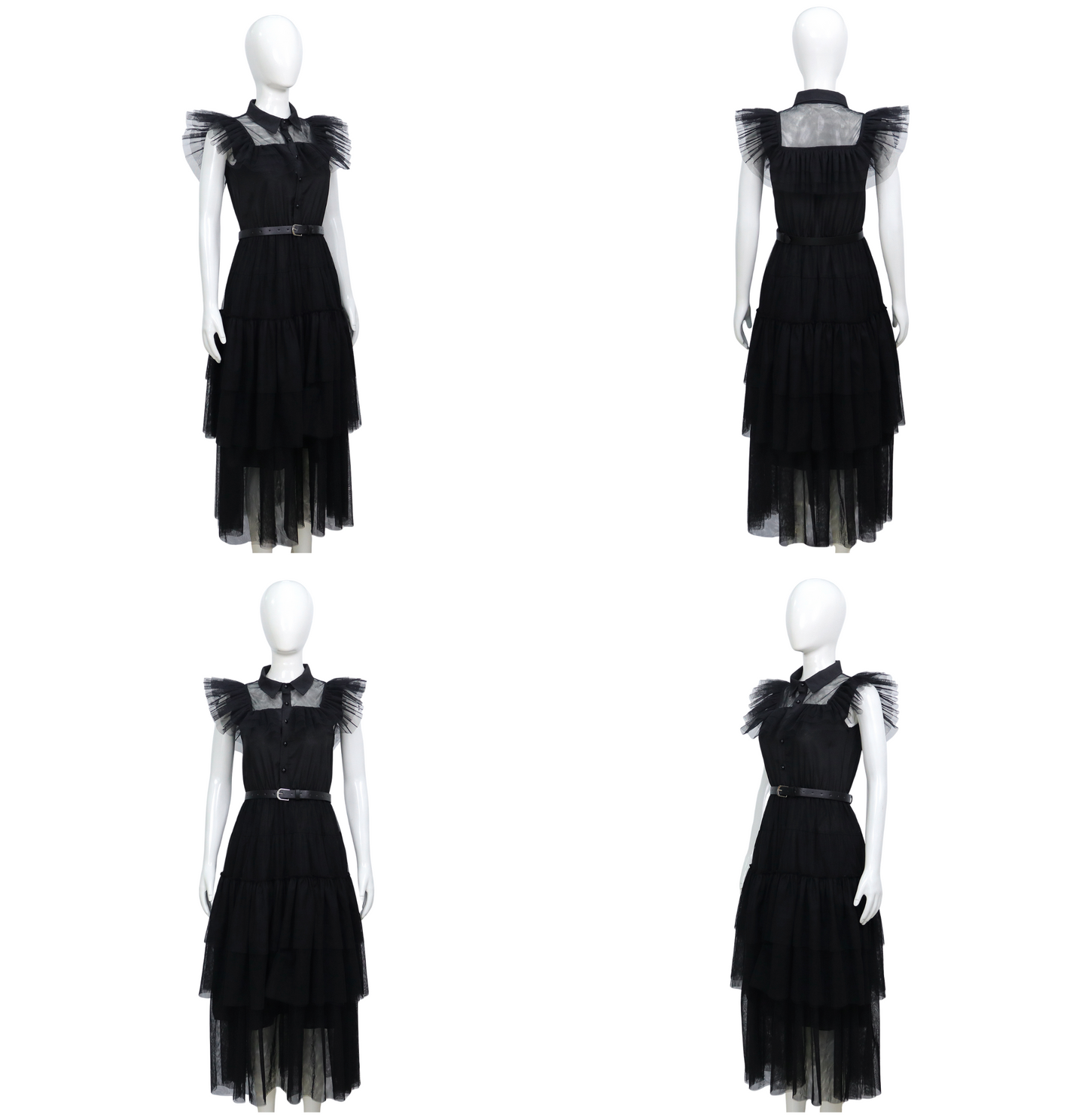 Wednesday Verkleed Jurk Dames