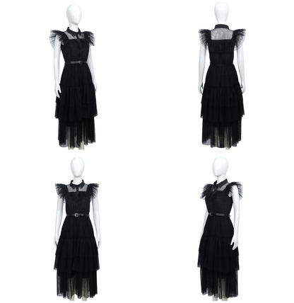 Wednesday Verkleed Jurk Dames