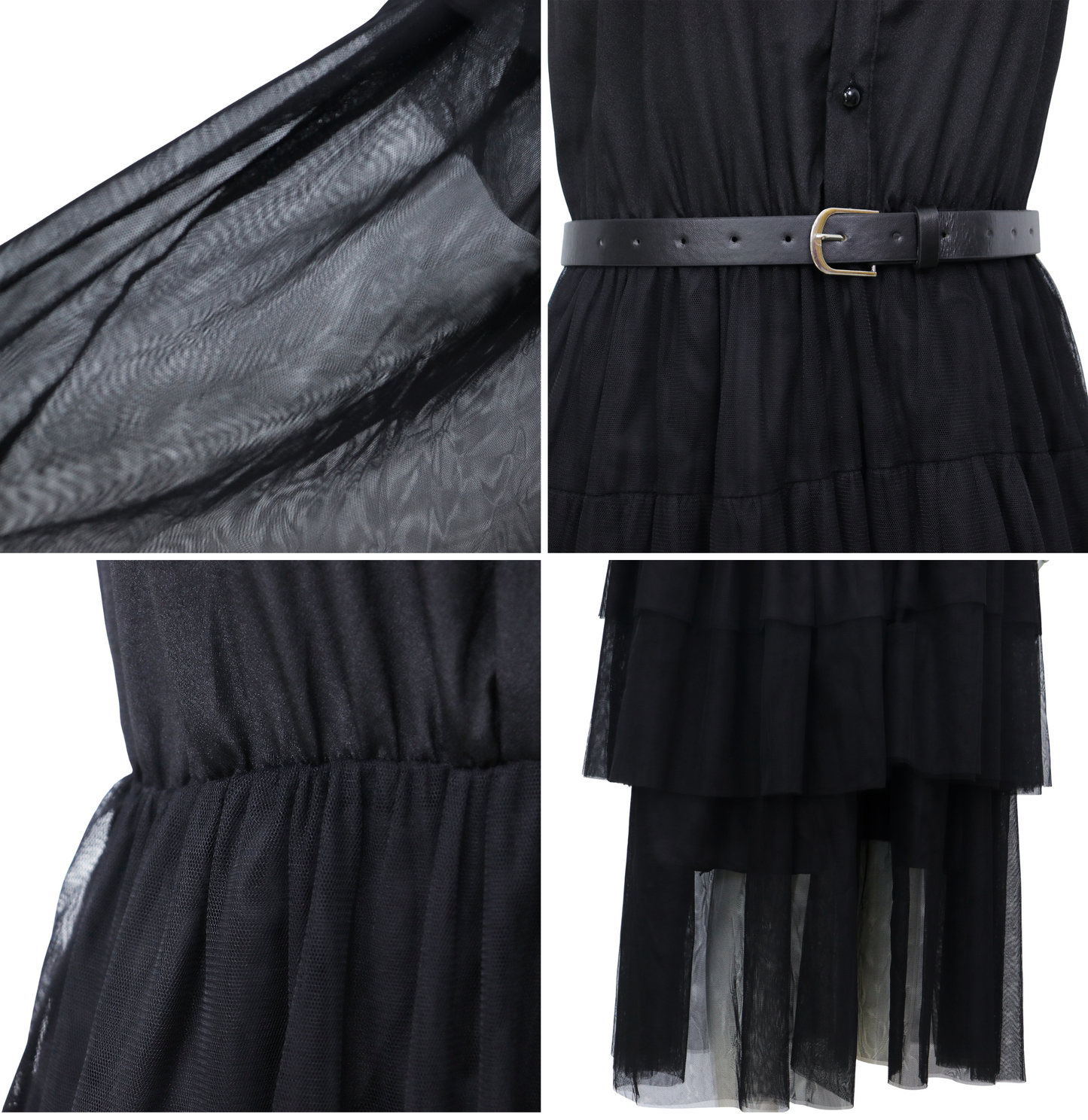 Wednesday Verkleed Jurk Dames