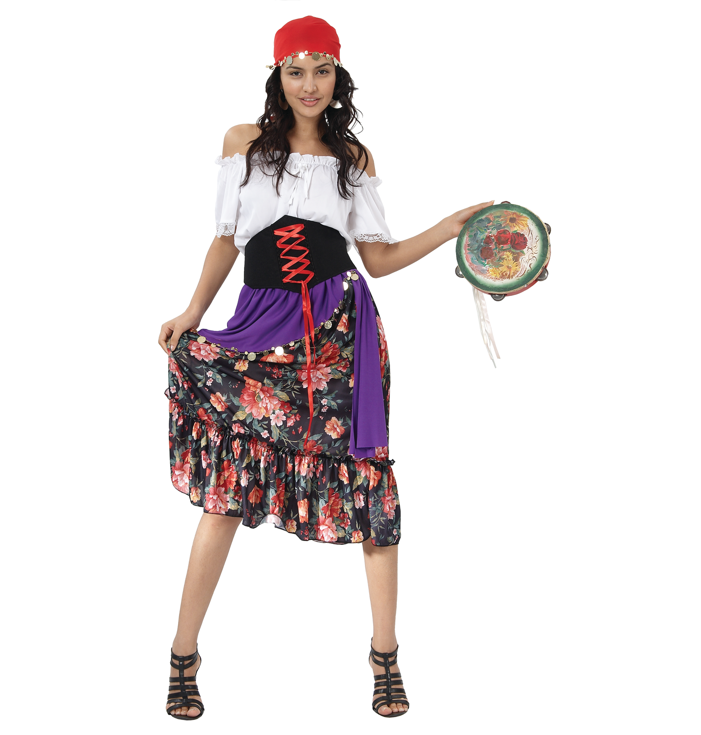 Zigeuner Gypsy Verkleedjurk Dames